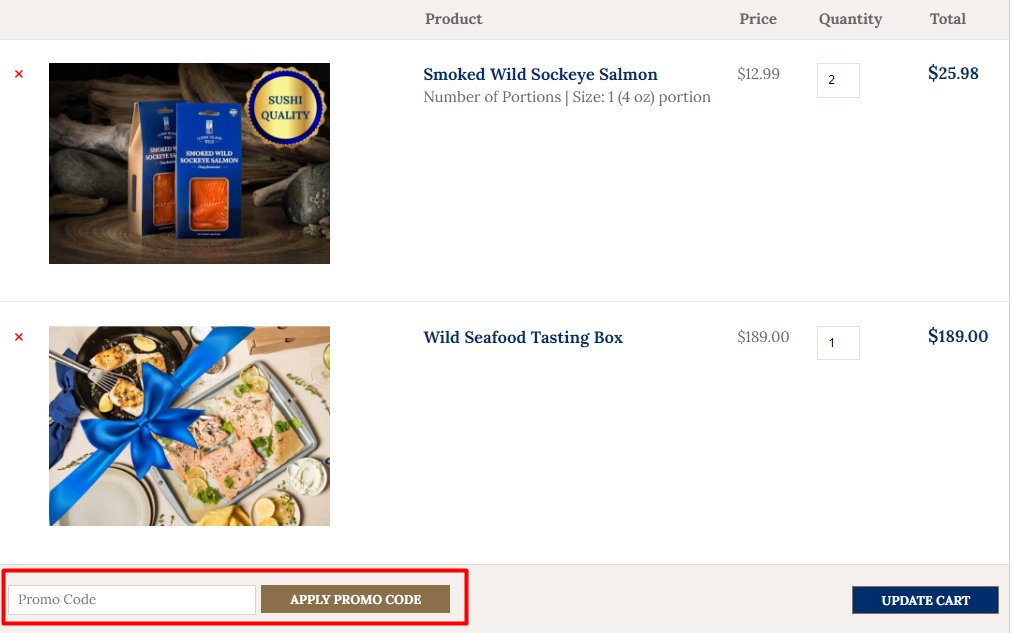 How do I use my Lummi Island Wild promo code?