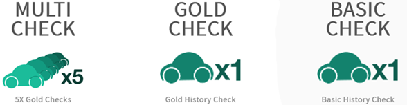 image showing some Instant Car Check check options