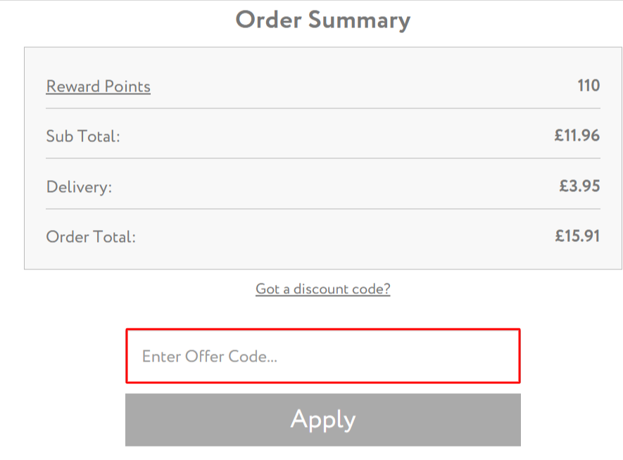 The Bodykind payment page with where to paste the Bodykind discount code in a red box