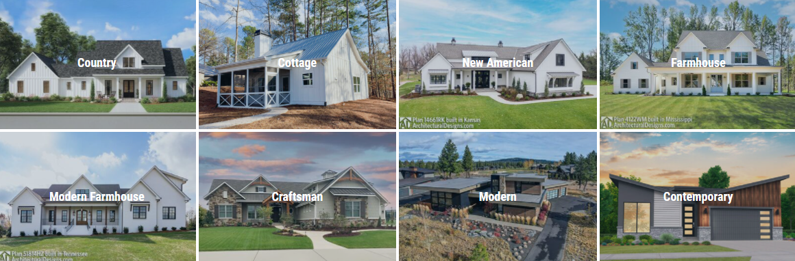 Architectural Designs styles