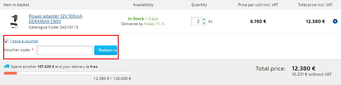 How do I use my Tipa voucher code?