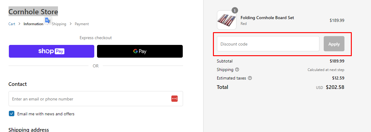 How do I use my The Outdoor Culture discount code?
