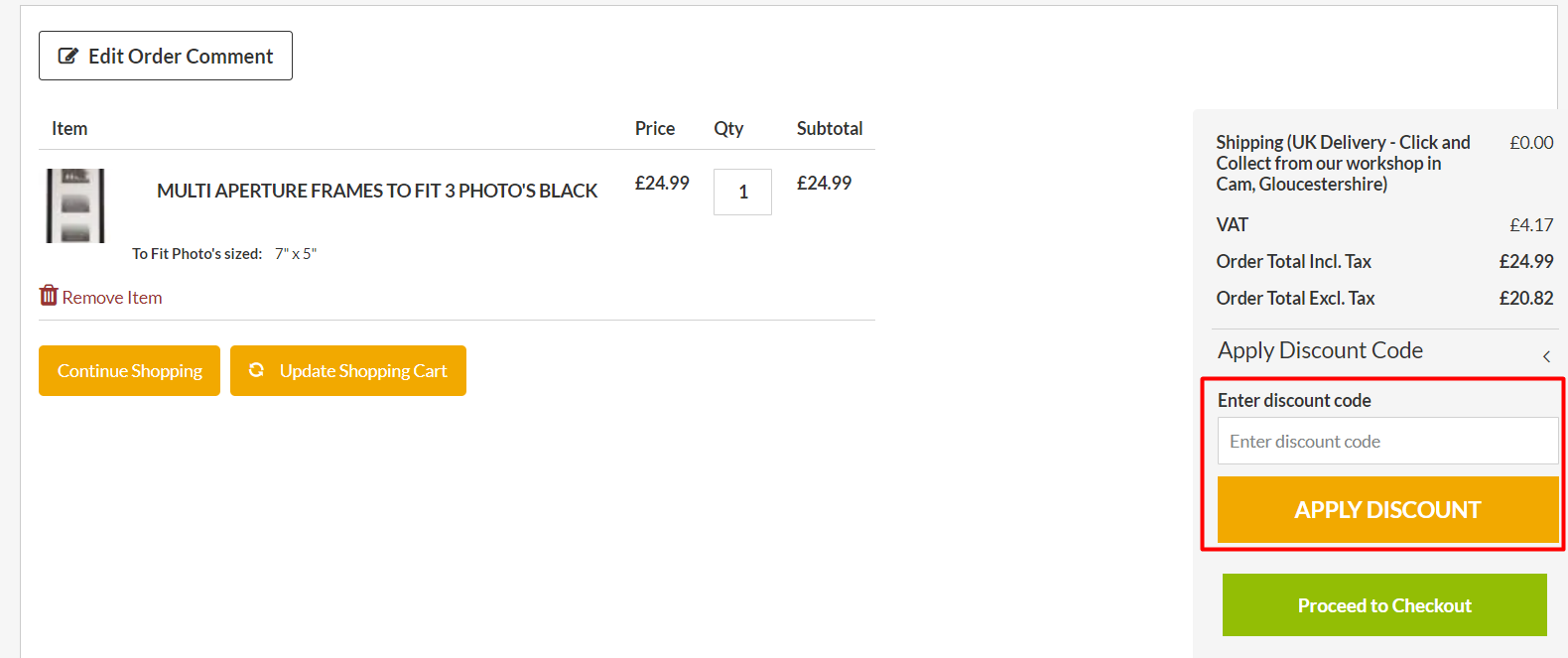 How do I use my WallSpace discount code?