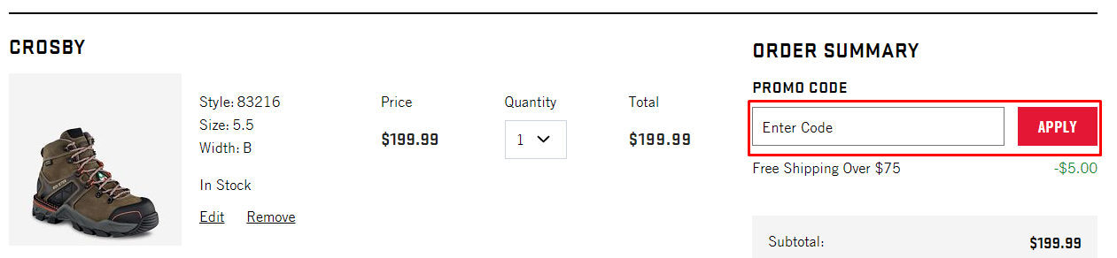 How do I use my Irish Setter promo code?
