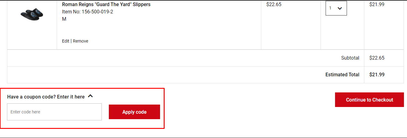 How do I use my WWEShop.com coupon code?
