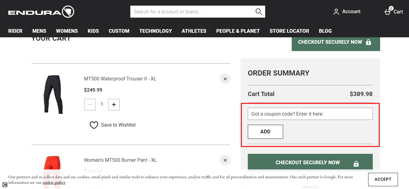 How Do I Use My Endura Promo Code?