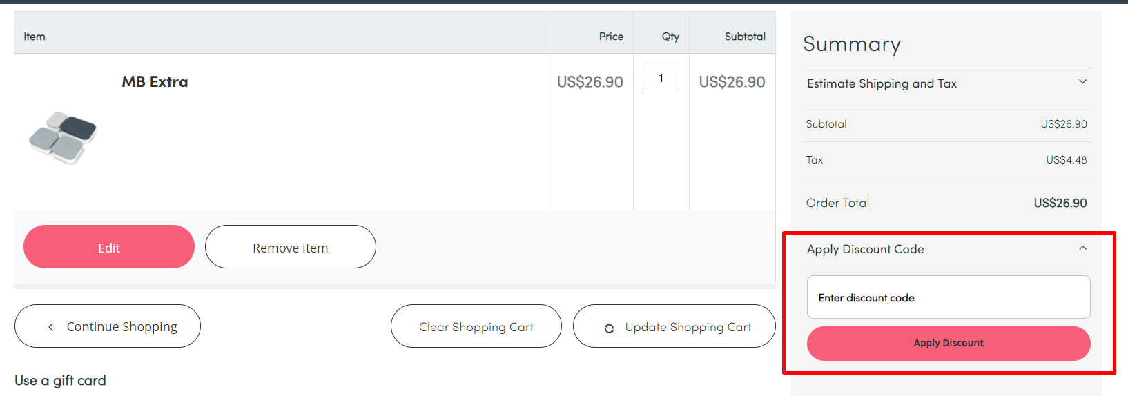 How do I use my monbento discount code?