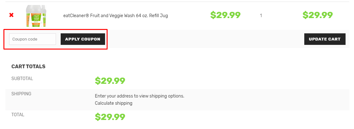 How do I use my Eat Cleaner coupon code?