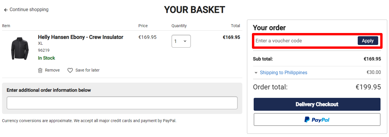 best menswear voucher code ph