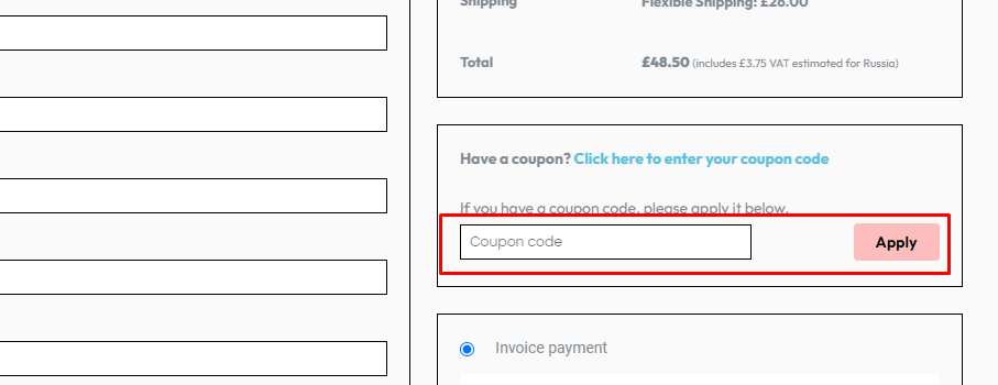 How do I use my Love Coco coupon code?
