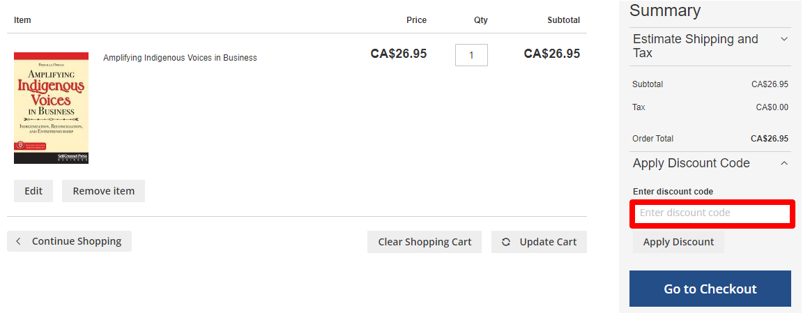 How Do I Use My Self-Counsel Press Promo Code?