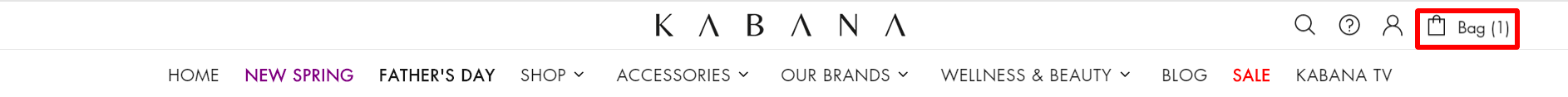 AU Kabana Shop bag k