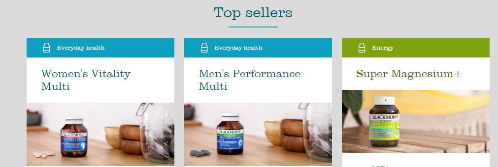 Blackmores Best Sellers