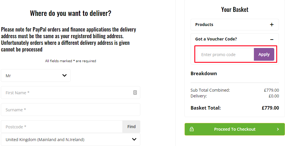 How do I use my Jessops voucher code?