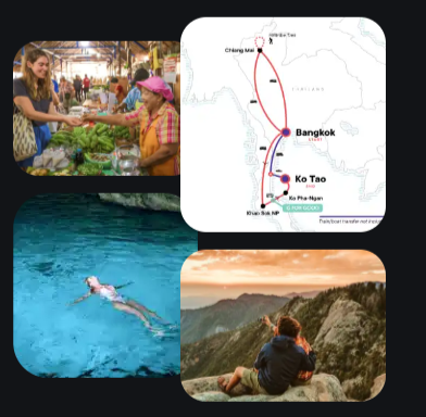 a picture of some of HostelWorld's destination