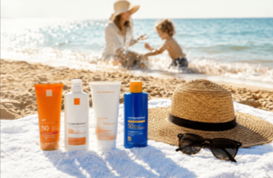 creme solari in offerta se si utilizzano codici voucher Spaziopharma online