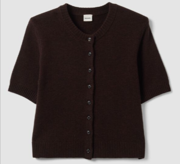 cardigan marrone da donna in offerta se si usa un codice sconto Stefanel