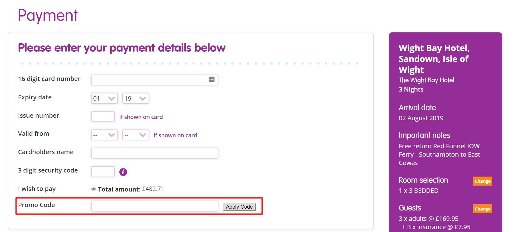 How do I use my discount code?