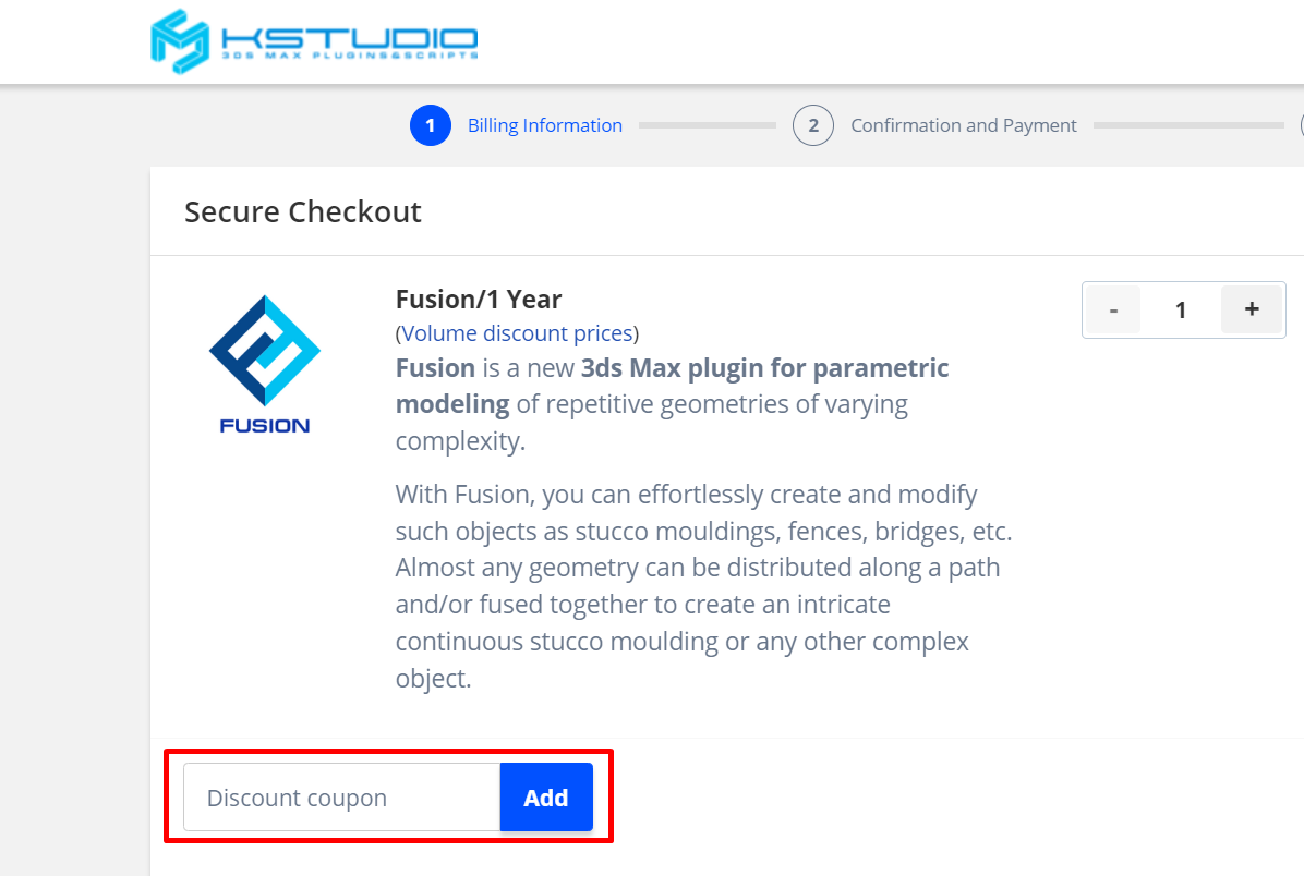 How do I use my Kstudio discount code?