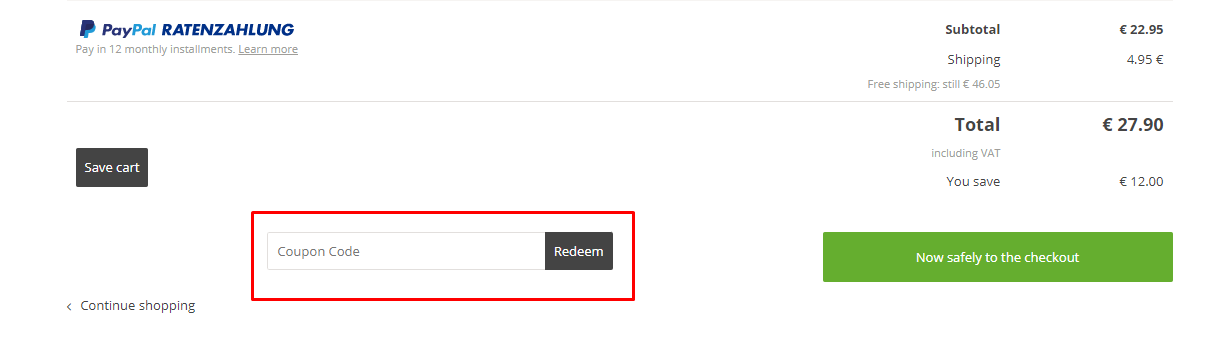 How do I use my ORION coupon code?