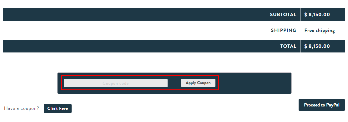 How do I use my Hueb coupon code?