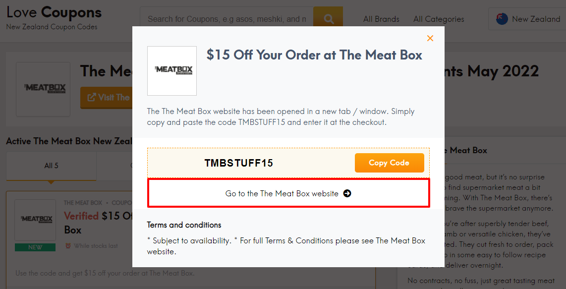 The Meat Box Offer