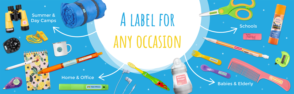 About School and Camp Labels