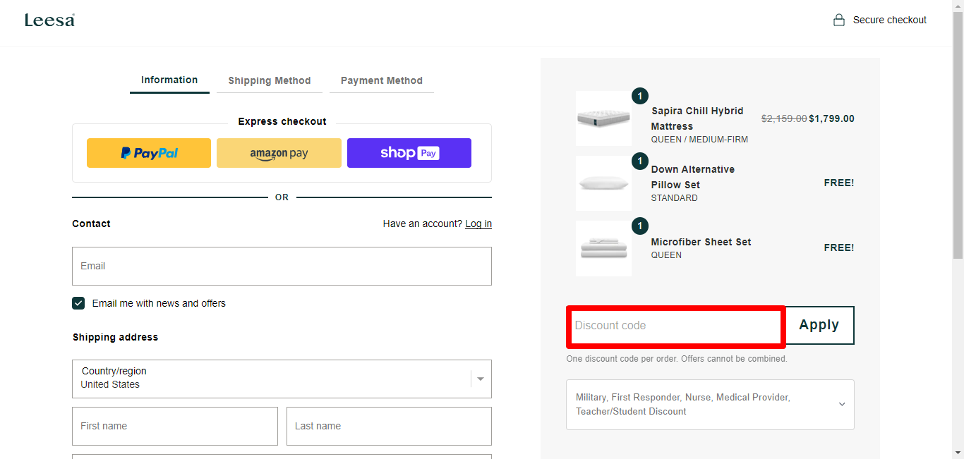 25 Off Leesa Coupons June 2024