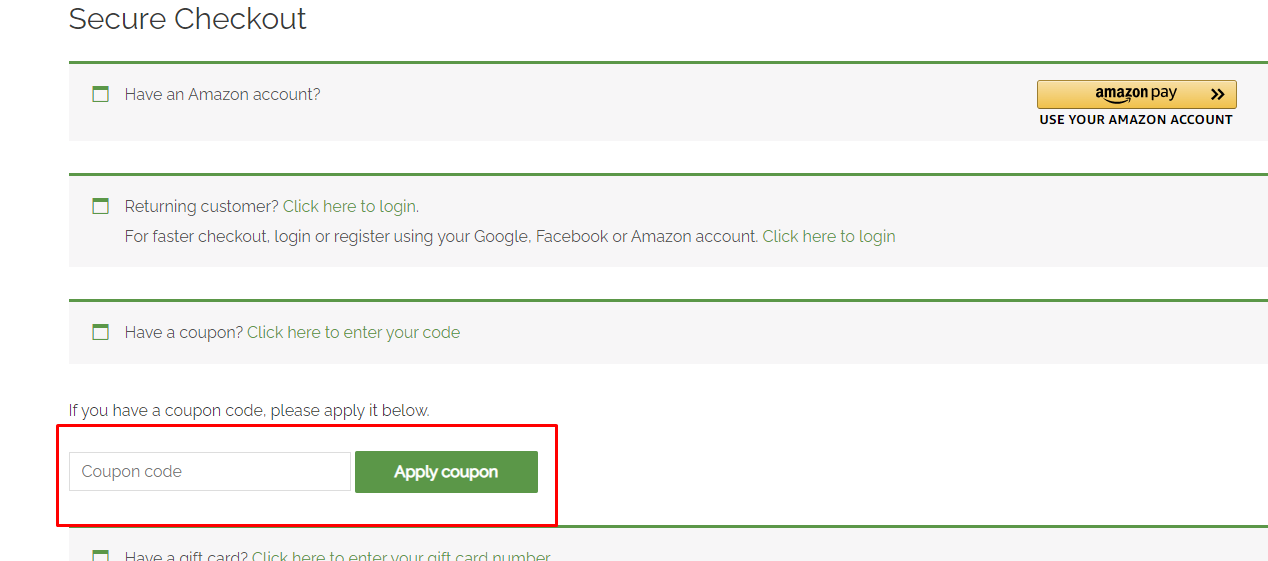 How do I use my InfiniteAloe coupon code?