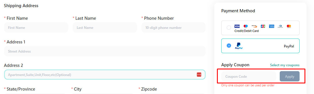 How do I use my Vesync coupon code?