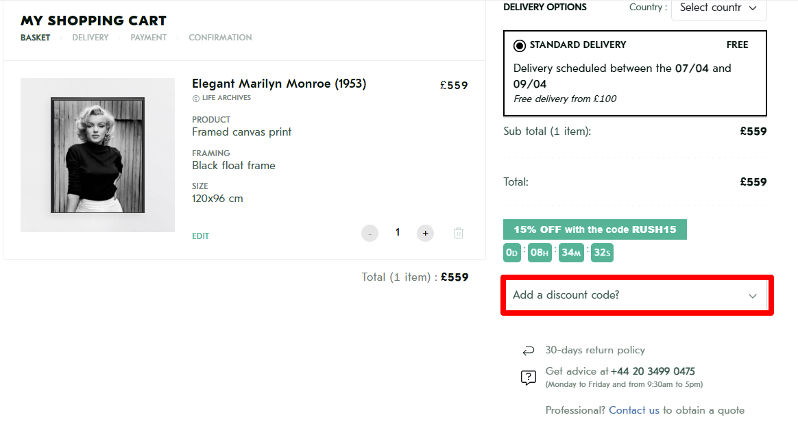 Paste your code and apply it to redeem your discount