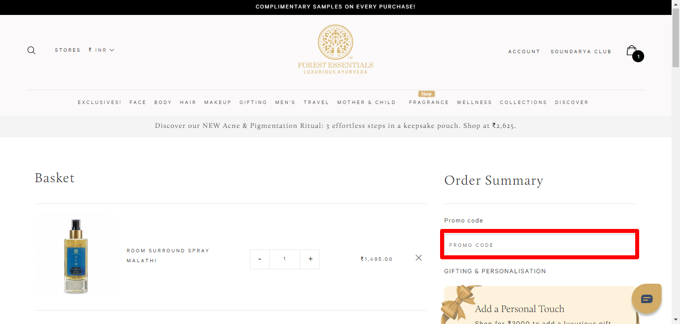 Forest Essentials Promo Codes September 2024