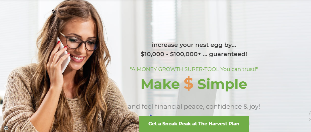 About The Harvest Plan Homepage