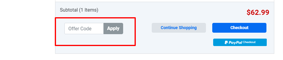 How Do I Use My Offer Code