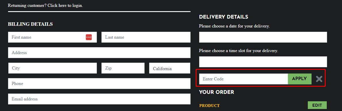 How do I use my BlackBox Meats coupon code?