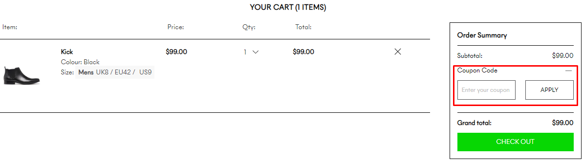 How do I use my Julius Marlow discount code?