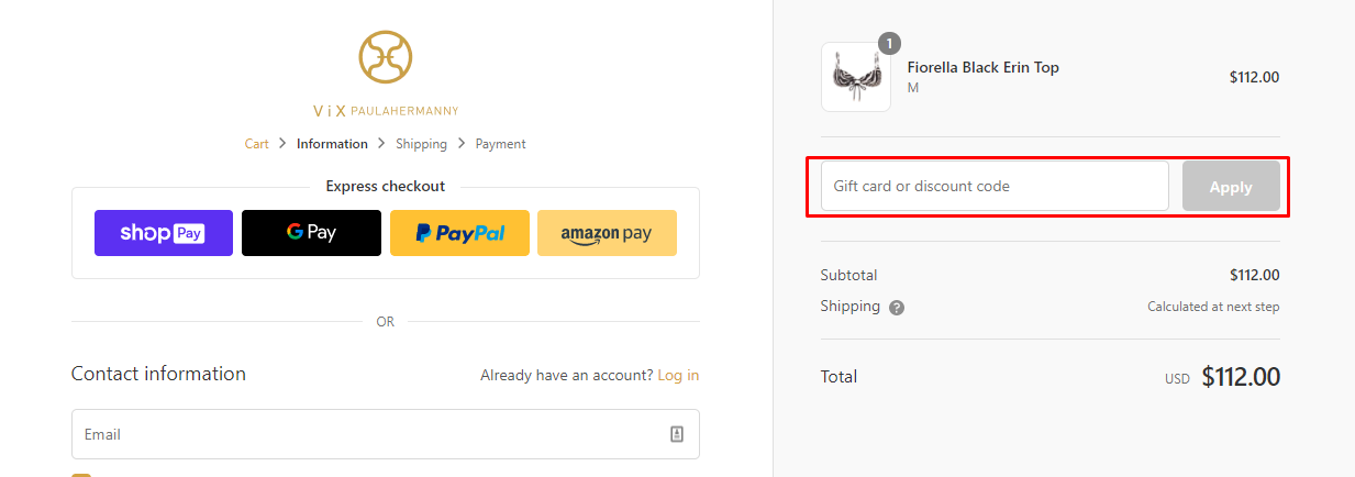 How do I use my ViX Paulahermanny discount code?