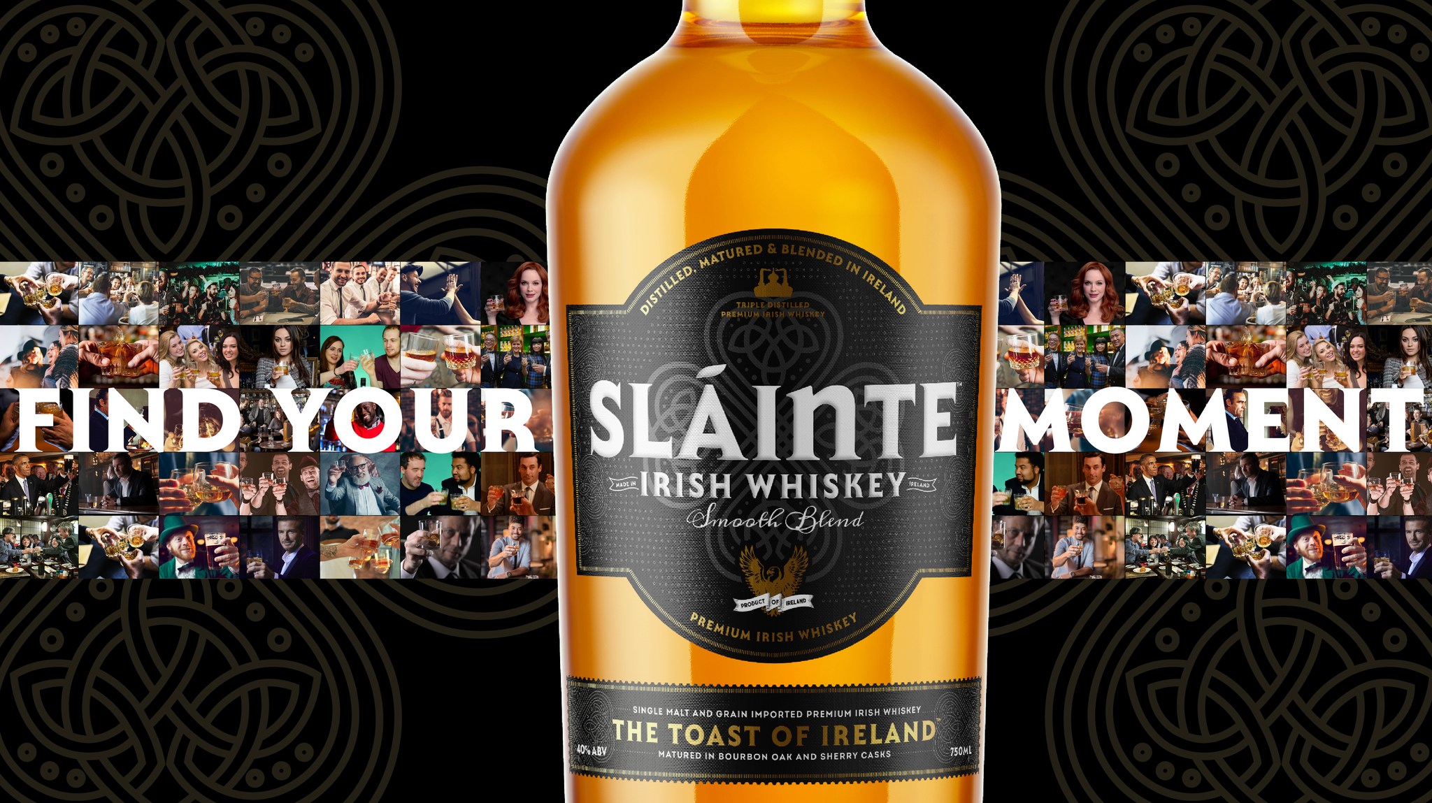 About Slainte Irish Whiskey Homepage