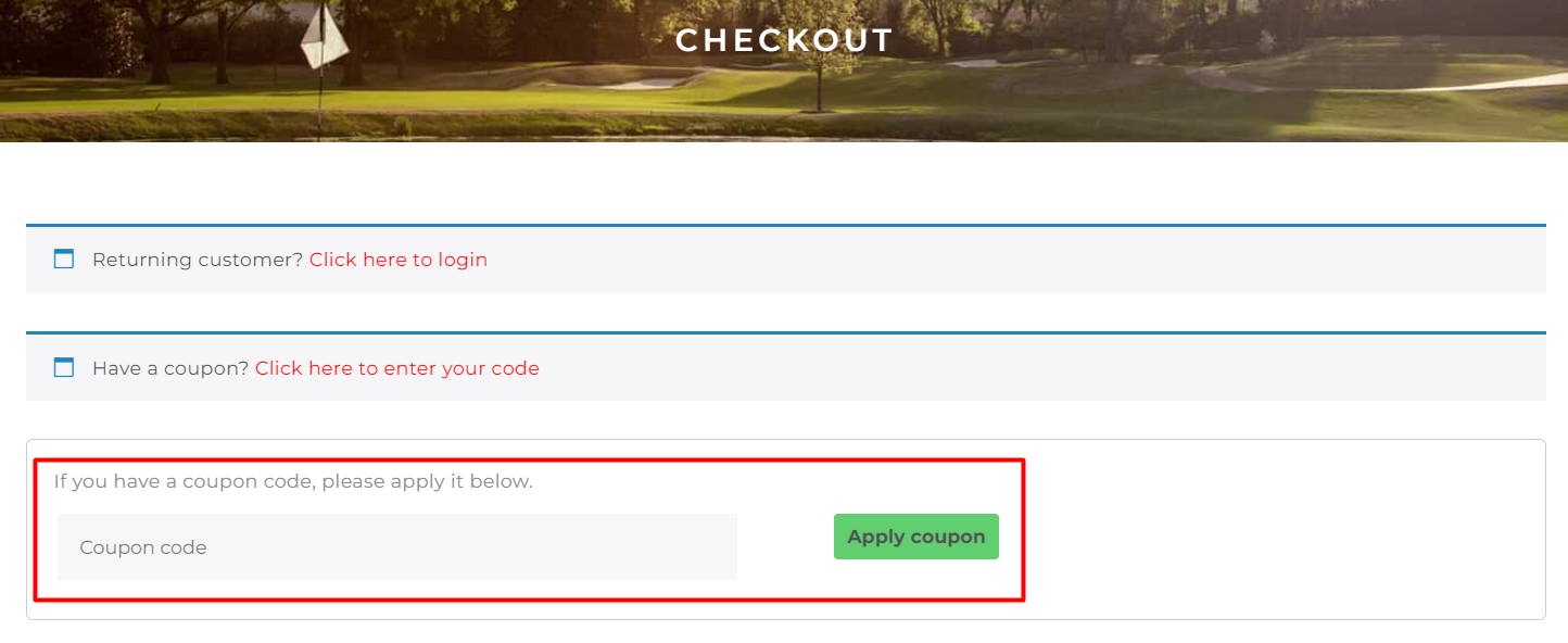 How do I use my HotGolf coupon code?