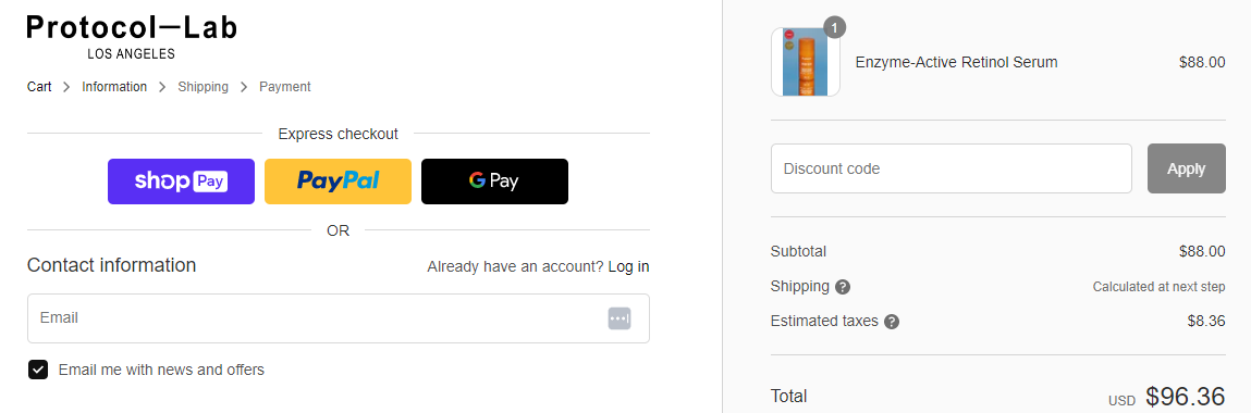 How do I use my Protocol-Lab discount code?