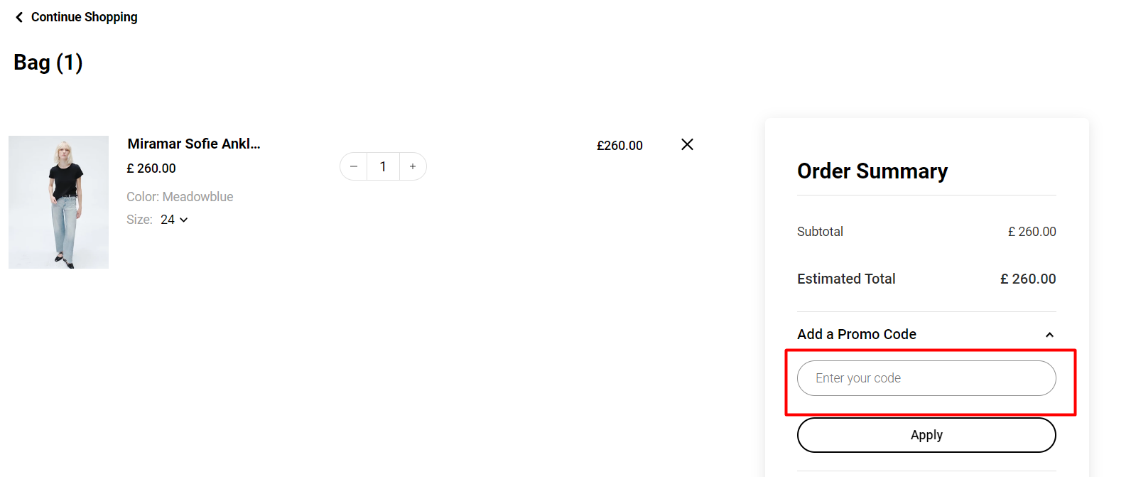 How do I use my rag & bone promo code?