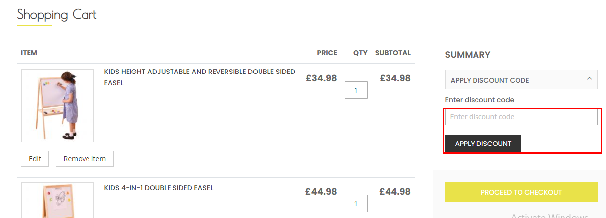 How do I use my Lemon Pavilion discount code?