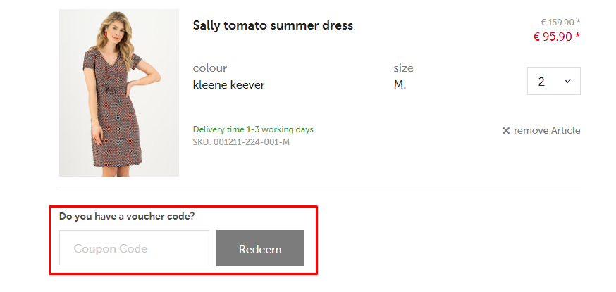 How do I use my blutsgeschwister coupon code?