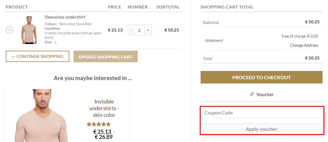 How do I use my schaufenberger coupon code?