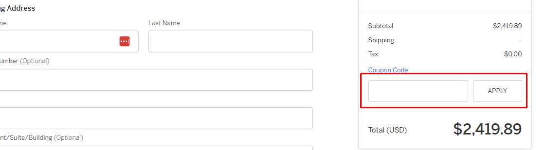 How do I use my Lucid coupon code?