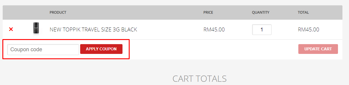How do I use my Toppik coupon code?