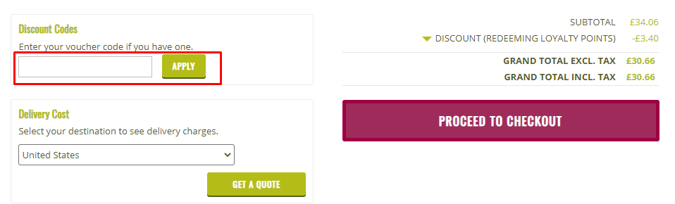How do I use my Seedsman discount code?
