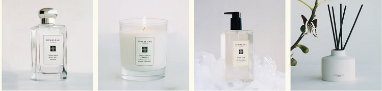 image showing some Jo Malone offerings