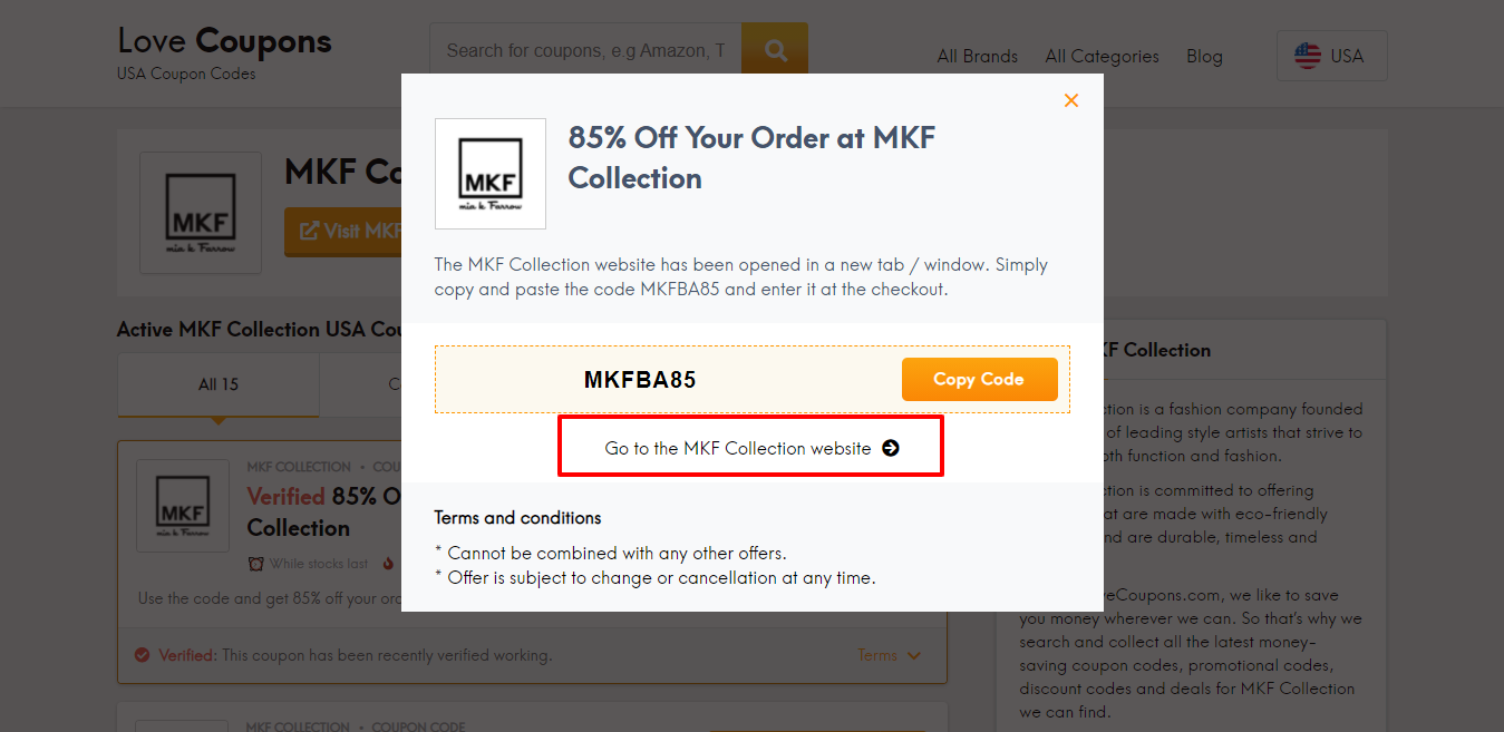 MKF Collection Website
