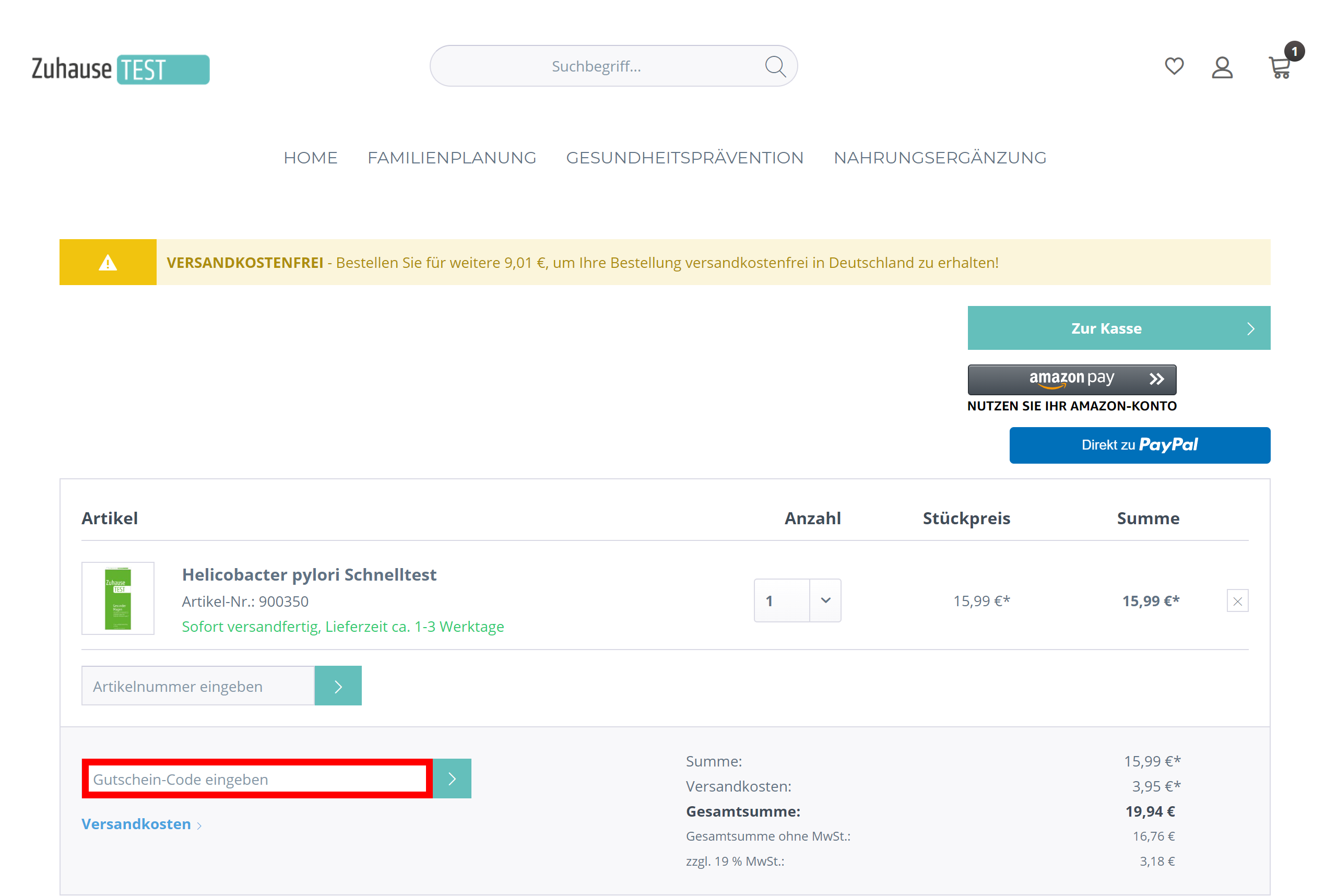 ZuhauseTestCheckoutPicDE